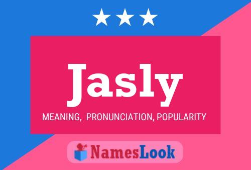 ملصق اسم Jasly