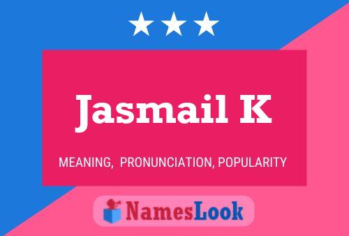 ملصق اسم Jasmail K