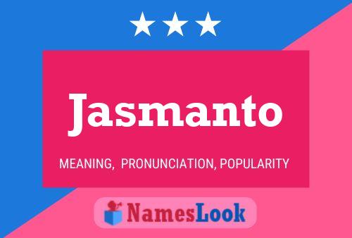 ملصق اسم Jasmanto