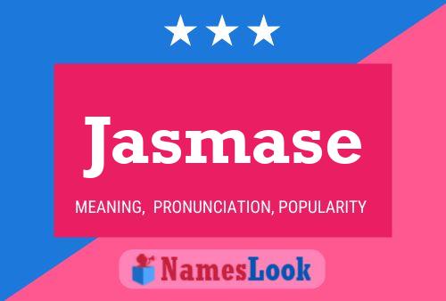 ملصق اسم Jasmase