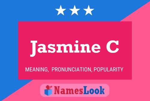 ملصق اسم Jasmine C