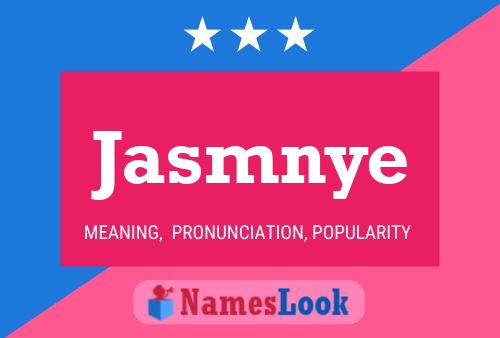 ملصق اسم Jasmnye