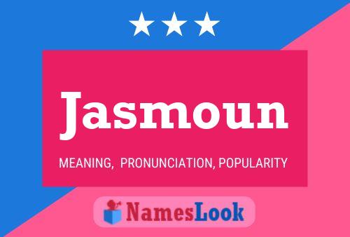 ملصق اسم Jasmoun