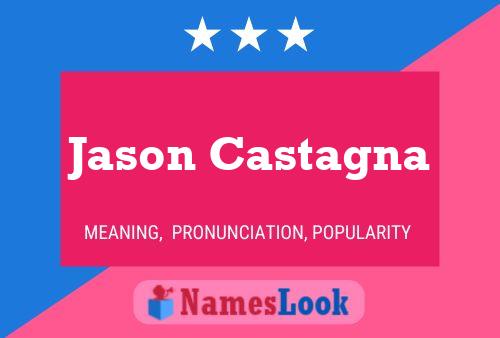 ملصق اسم Jason Castagna