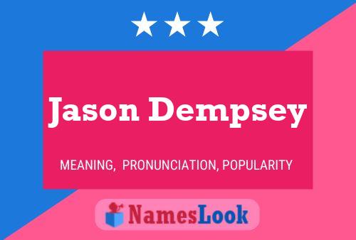 ملصق اسم Jason Dempsey