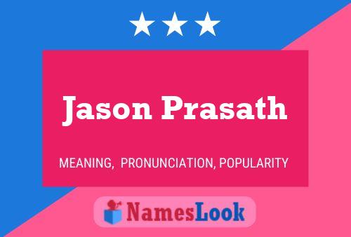 ملصق اسم Jason Prasath