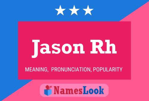 ملصق اسم Jason Rh