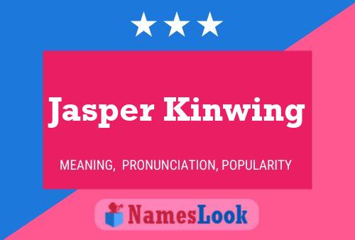 ملصق اسم Jasper Kinwing