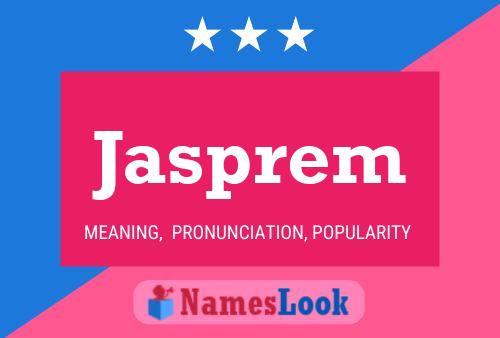 ملصق اسم Jasprem