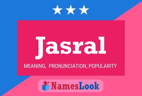 ملصق اسم Jasral