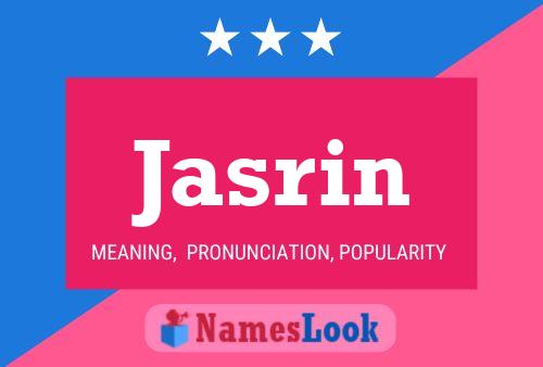 ملصق اسم Jasrin