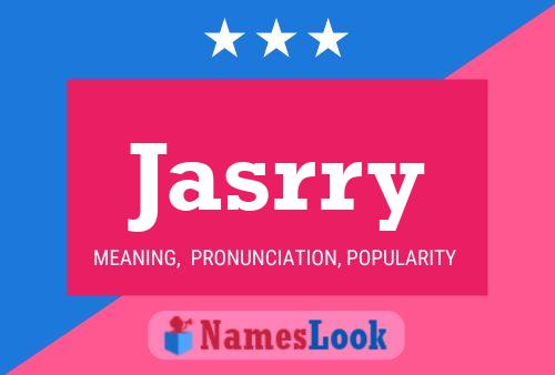 ملصق اسم Jasrry