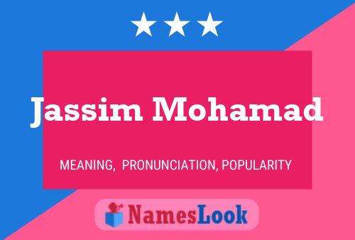 ملصق اسم Jassim Mohamad