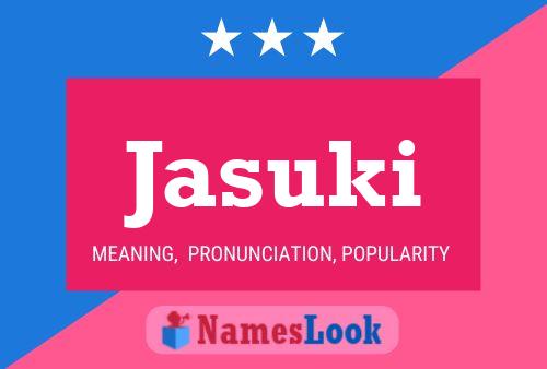 ملصق اسم Jasuki