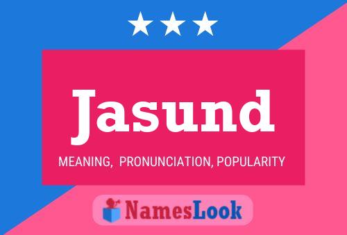 ملصق اسم Jasund