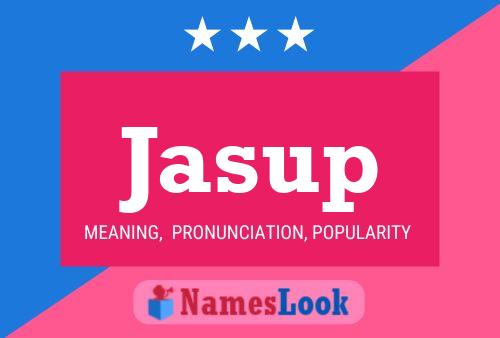 ملصق اسم Jasup