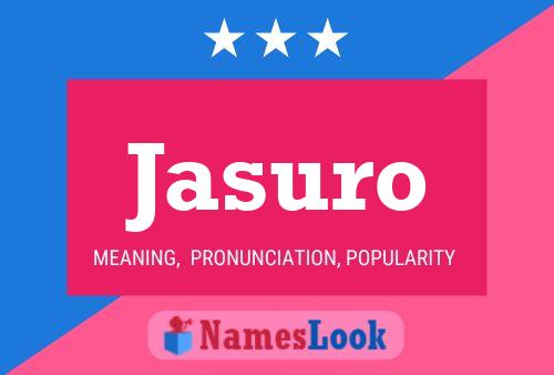 ملصق اسم Jasuro