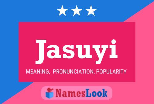 ملصق اسم Jasuyi