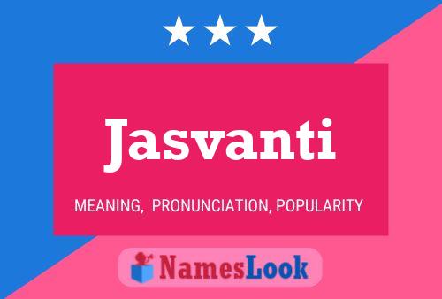 ملصق اسم Jasvanti