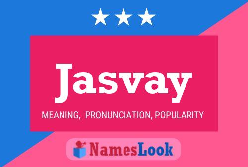 ملصق اسم Jasvay