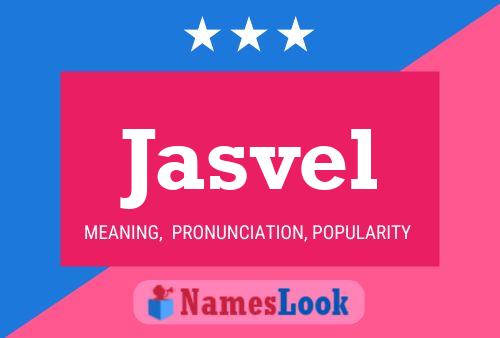 ملصق اسم Jasvel