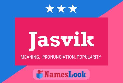 ملصق اسم Jasvik