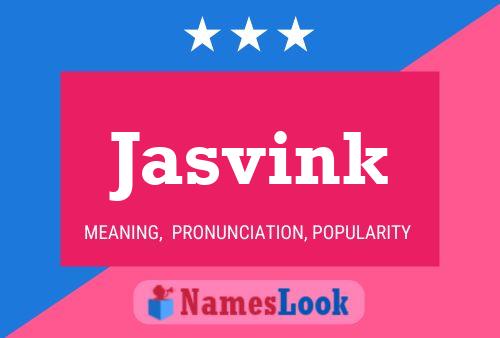 ملصق اسم Jasvink