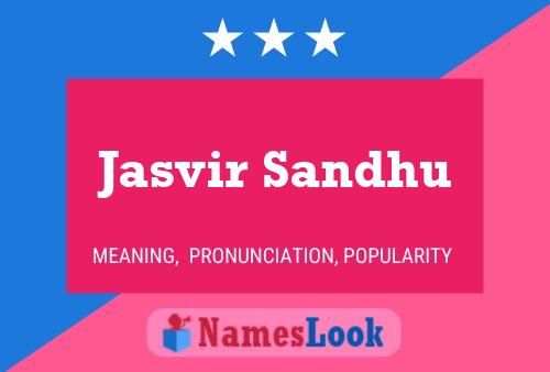 ملصق اسم Jasvir Sandhu