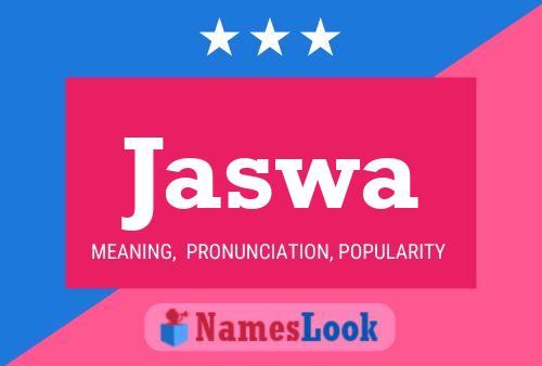 ملصق اسم Jaswa