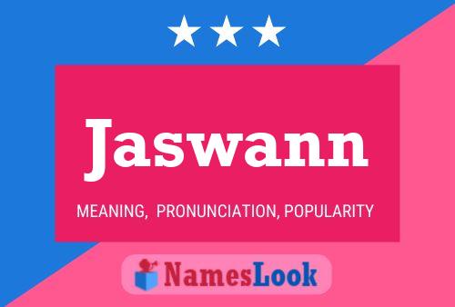 ملصق اسم Jaswann