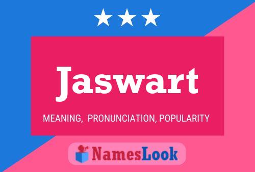 ملصق اسم Jaswart