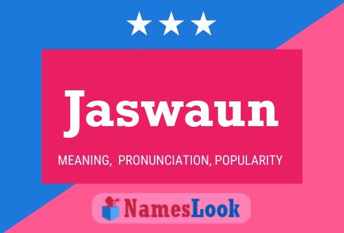 ملصق اسم Jaswaun