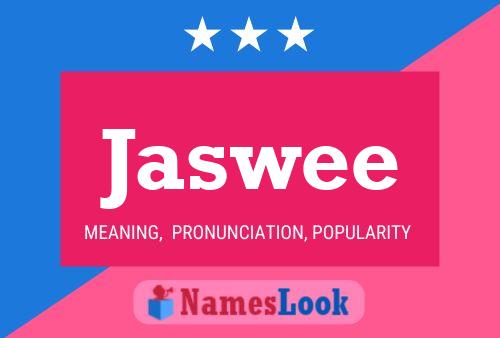 ملصق اسم Jaswee