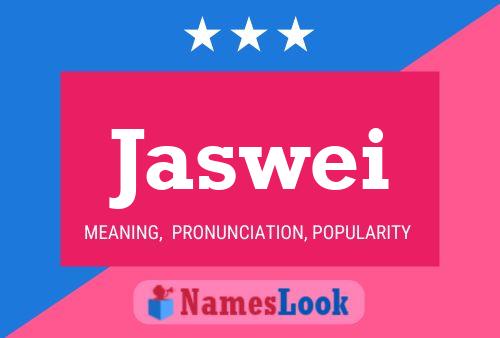 ملصق اسم Jaswei