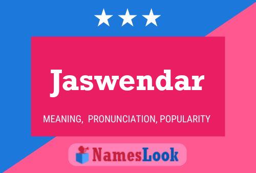 ملصق اسم Jaswendar