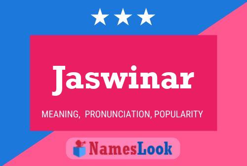 ملصق اسم Jaswinar