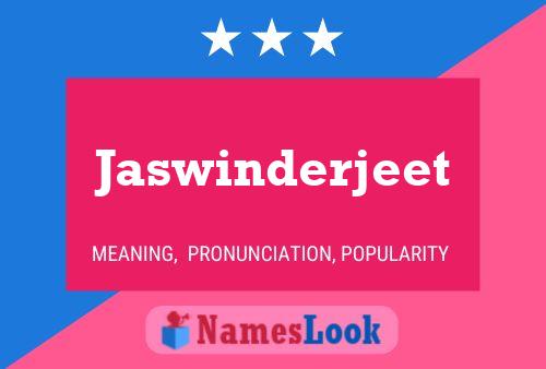 ملصق اسم Jaswinderjeet