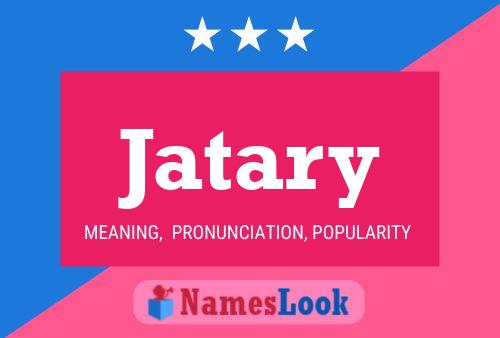 ملصق اسم Jatary