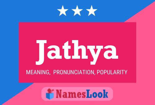 ملصق اسم Jathya