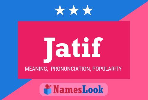 ملصق اسم Jatif