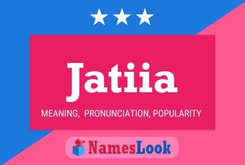 ملصق اسم Jatiia