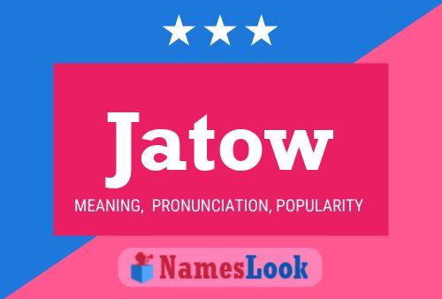 ملصق اسم Jatow