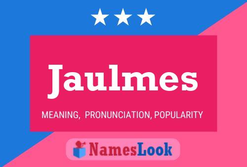 ملصق اسم Jaulmes