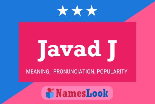 ملصق اسم Javad J