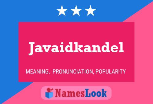 ملصق اسم Javaidkandel