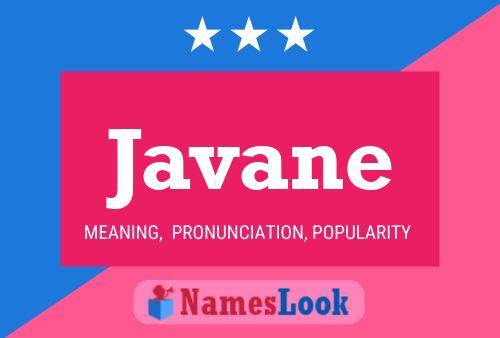 ملصق اسم Javane