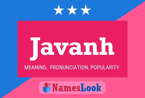 ملصق اسم Javanh