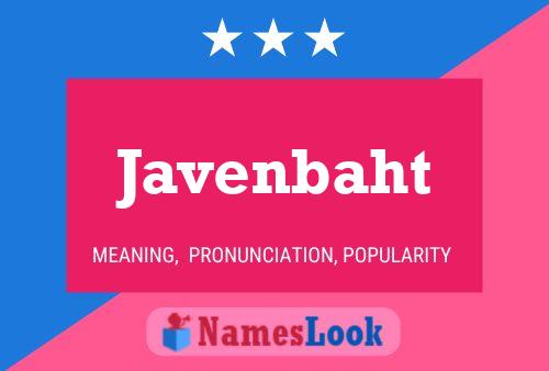 ملصق اسم Javenbaht