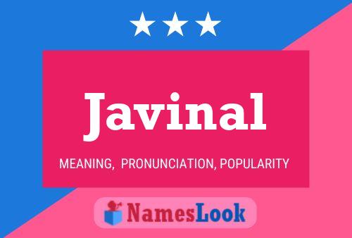 ملصق اسم Javinal