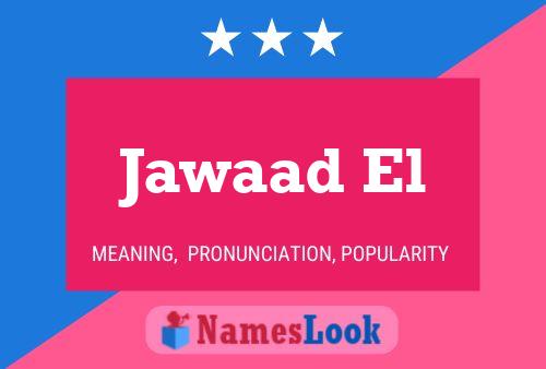 ملصق اسم Jawaad El